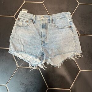 Levi 501 denim shorts